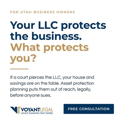 Your LLC protects the business. What protects you? ad, square