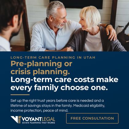 Pre-planning or crisis planning ad, square