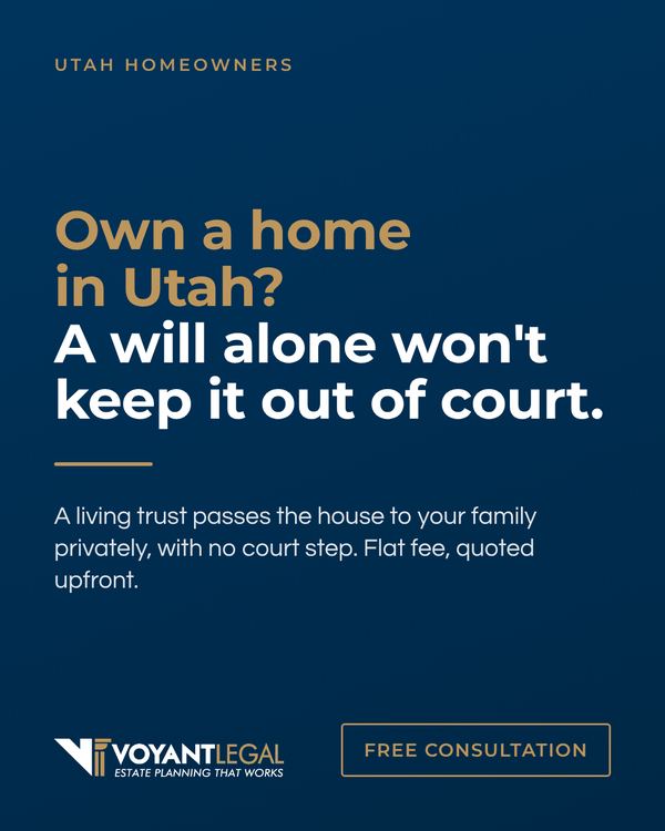 Keep the house in the family, not in court ad, 4 by 5