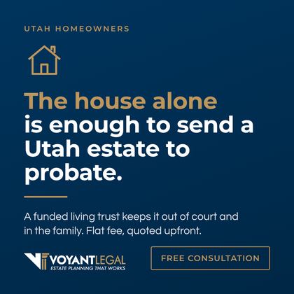 The house alone ad, square